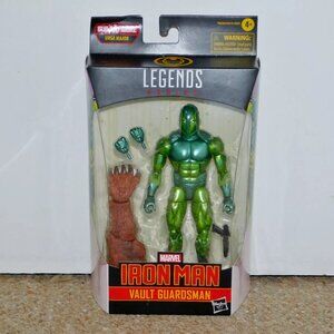 2021 Hasbro Marvel Legends 6" Iron Man Vault Guardsman New BAF Ursa Major